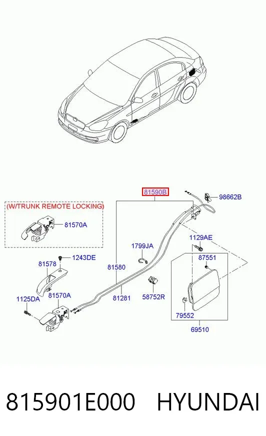  815901E000 Hyundai/Kia
