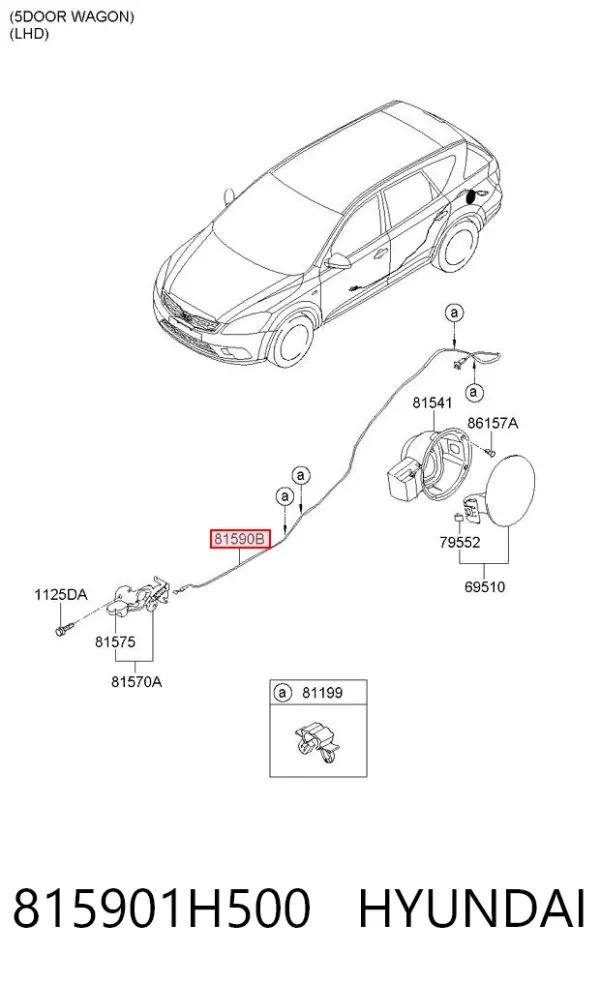  815901H500 Hyundai/Kia