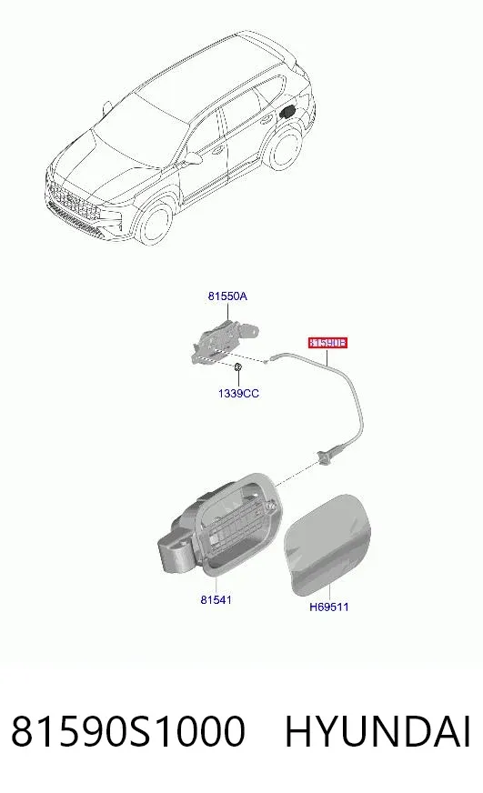  81590S1000 Hyundai/Kia