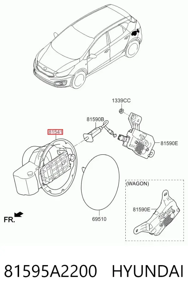 81595A2200 Hyundai/Kia