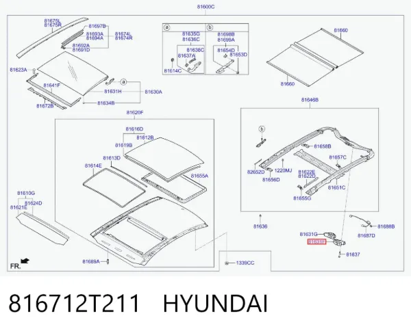  816712T211 Hyundai/Kia