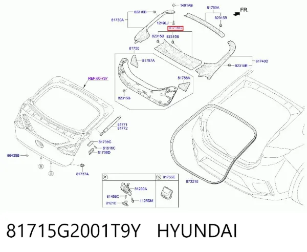  81715G2001T9Y Hyundai/Kia
