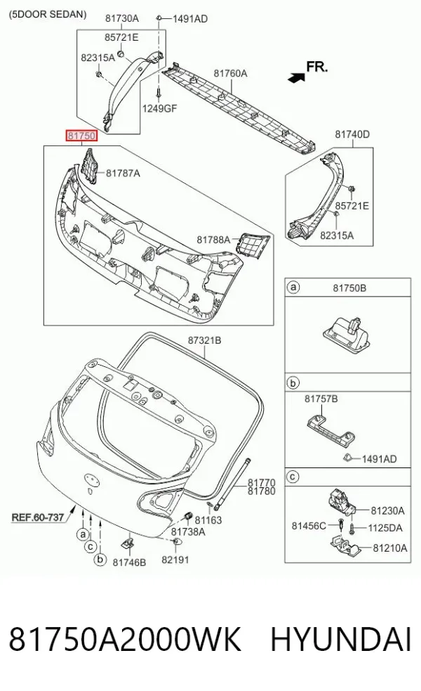  81750A2000WK Hyundai/Kia