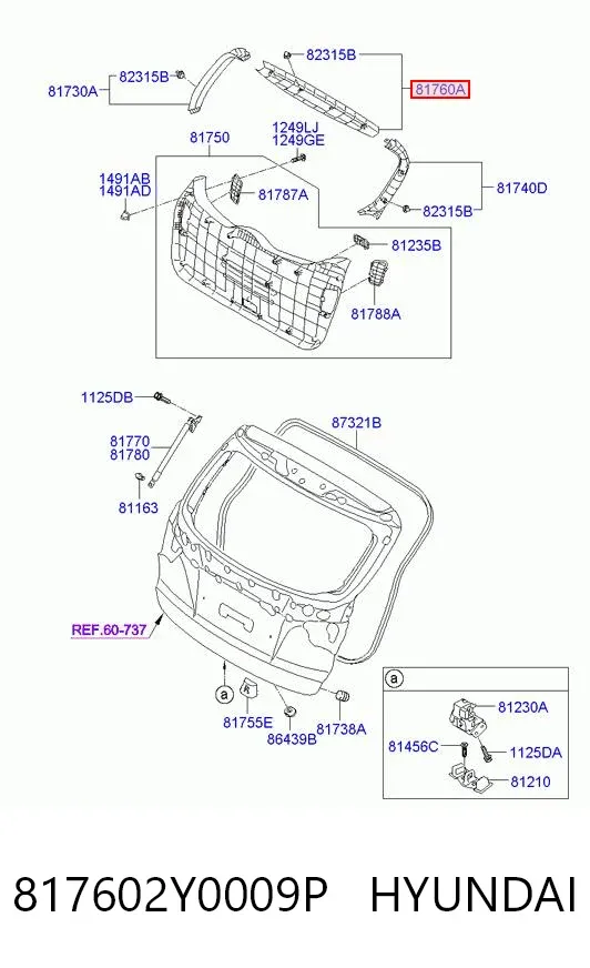  817602Y0009P Hyundai/Kia
