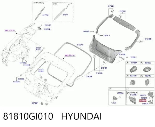 81810GI010 Hyundai/Kia