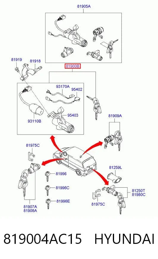 819004AC15 Hyundai/Kia