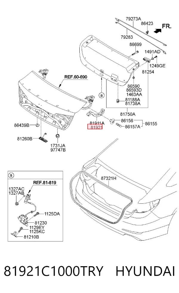  81921C1000TRY Hyundai/Kia