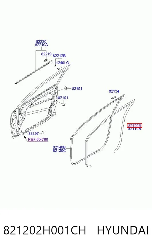  821202H001CH Hyundai/Kia