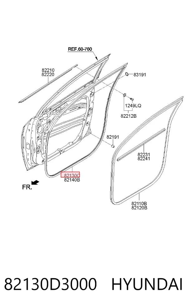  82130D3000 Hyundai/Kia