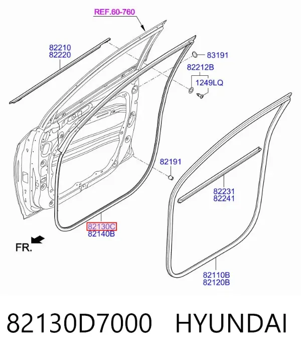  82130D7000 Hyundai/Kia