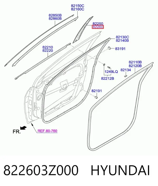  822603Z000 Hyundai/Kia