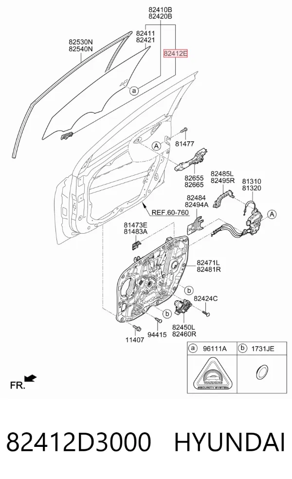  82412D3000 Hyundai/Kia