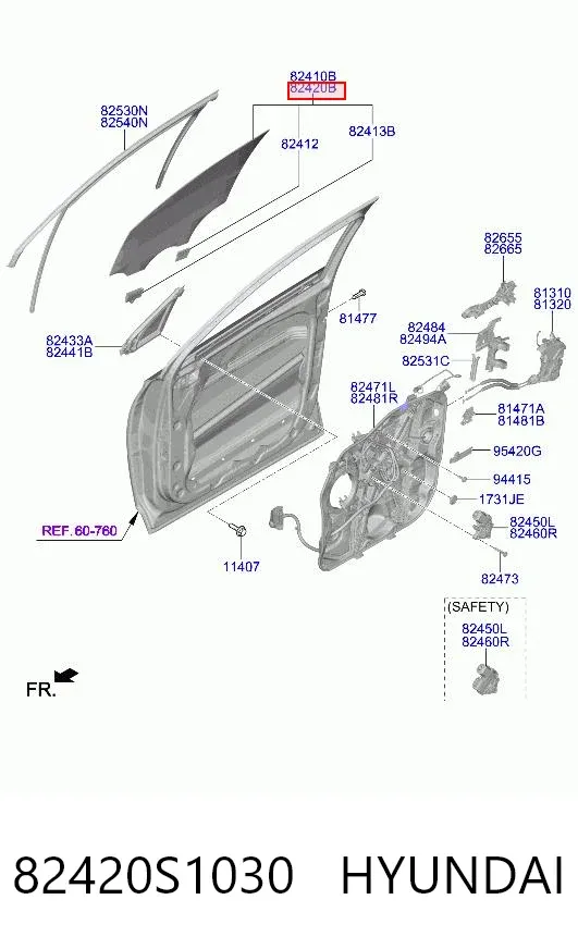  82420S1030 Hyundai/Kia