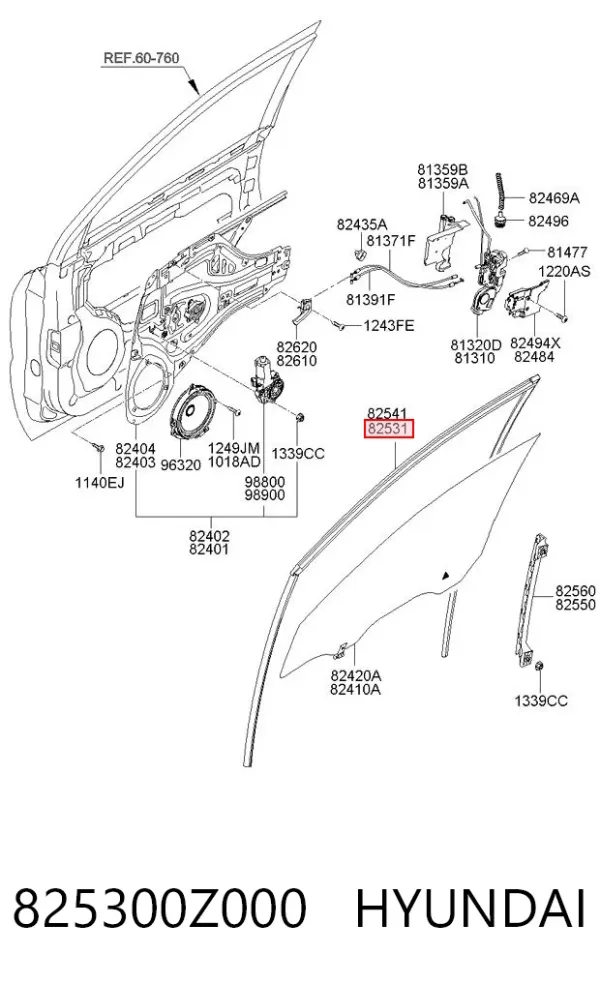  825300Z000 Hyundai/Kia