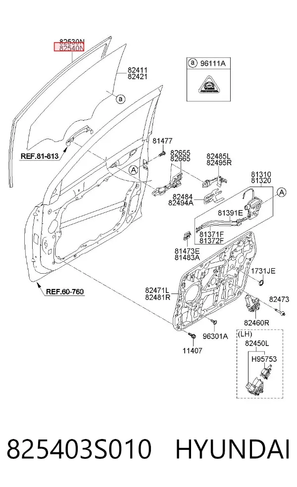  825403S010 Hyundai/Kia
