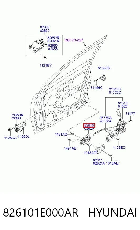  826101E000AR Hyundai/Kia