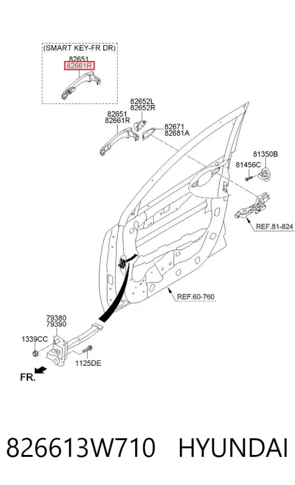  826613W710 Hyundai/Kia