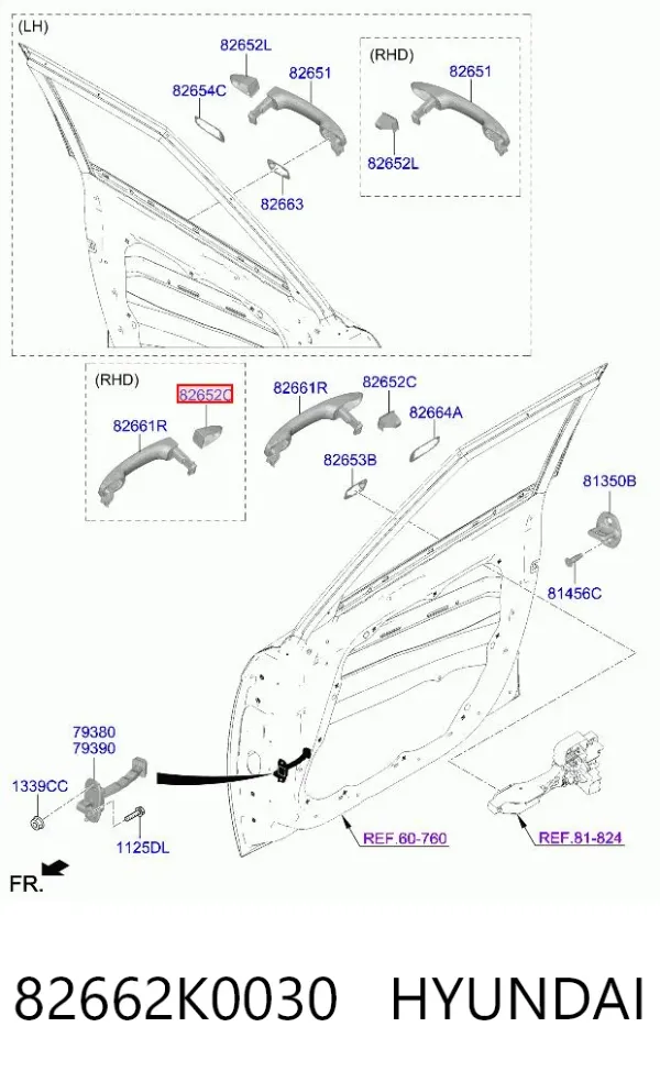  82662K0030 Hyundai/Kia