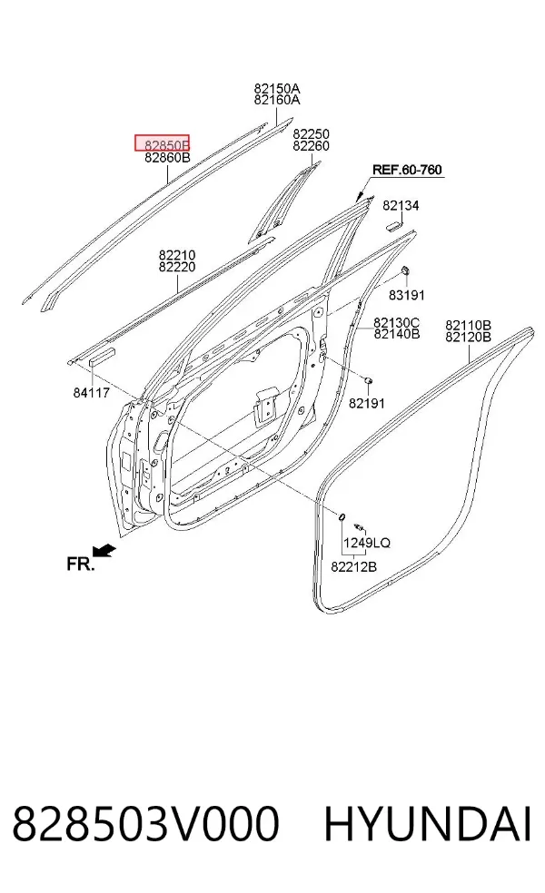  828503V000 Hyundai/Kia