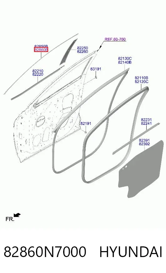  82860N7000 Hyundai/Kia