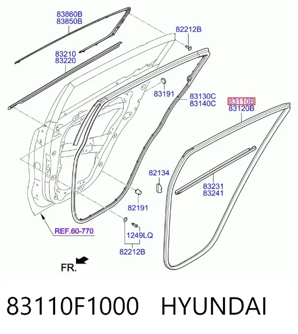  83110F1000 Hyundai/Kia