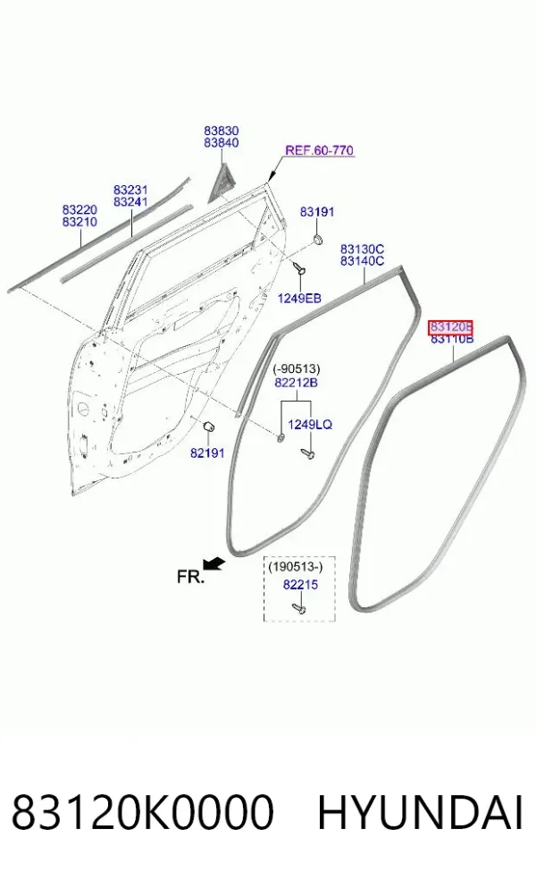  83120K0000 Hyundai/Kia