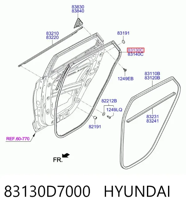  83130D7000 Hyundai/Kia