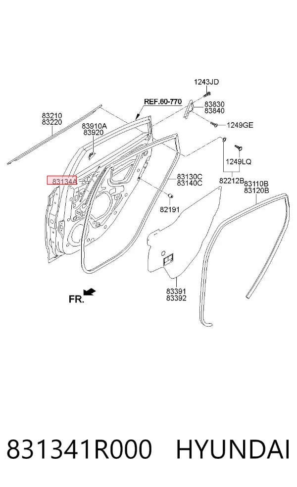  831341R000 Hyundai/Kia