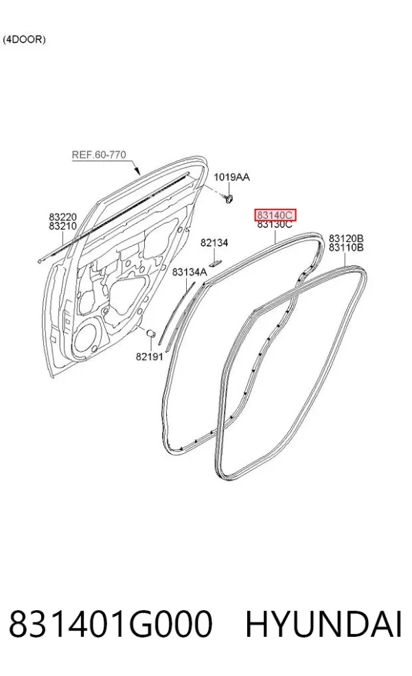  831401G000 Hyundai/Kia