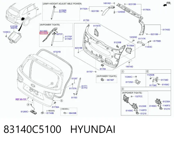  83140C5100 Hyundai/Kia
