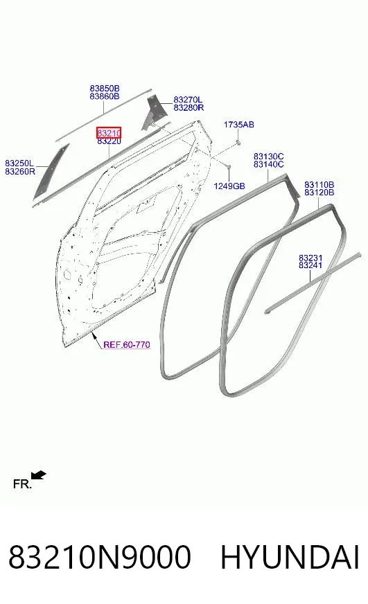  83210N9000 Hyundai/Kia