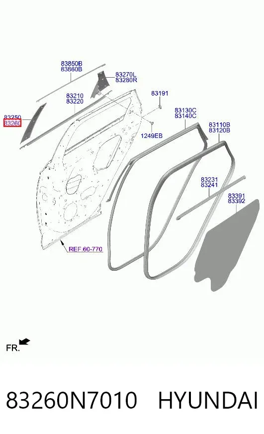 83260N7010 Hyundai/Kia