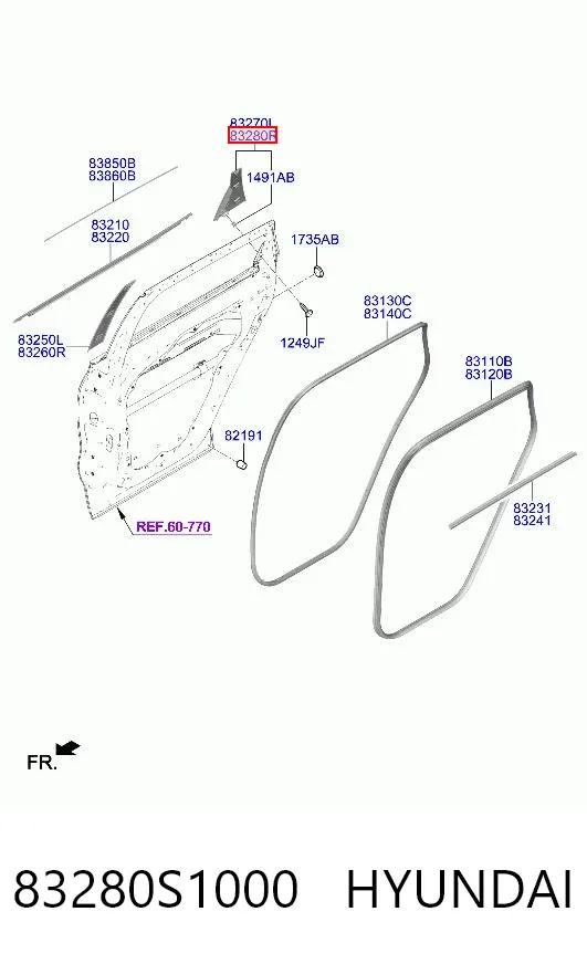  83280S1000 Hyundai/Kia