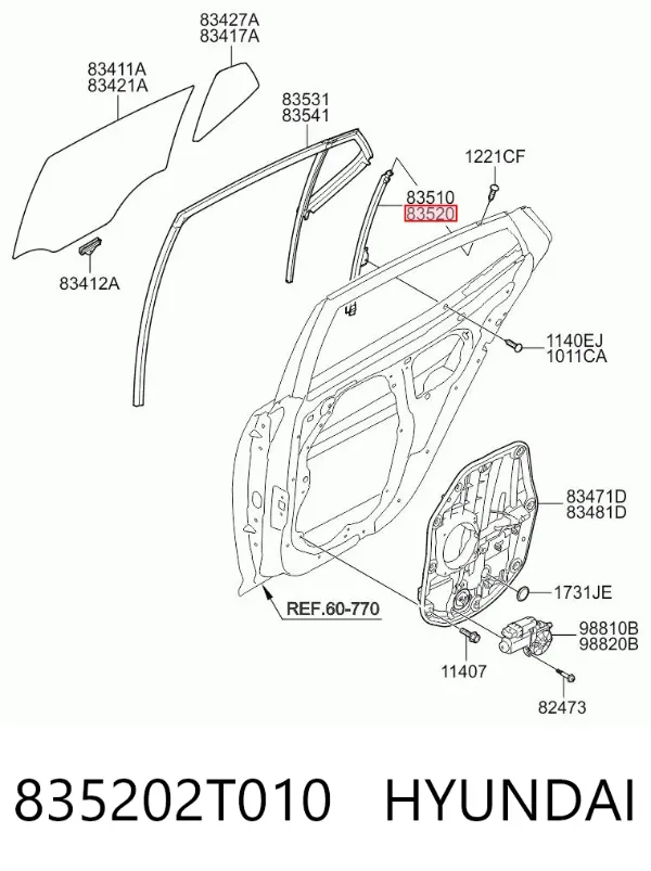  835202T010 Hyundai/Kia