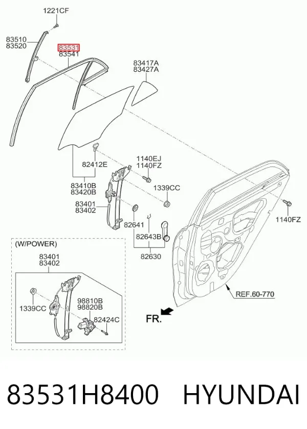  83531H8400 Hyundai/Kia