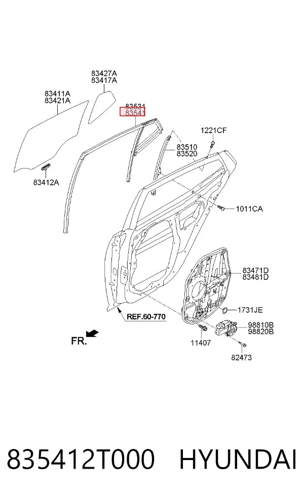  835412T000 Hyundai/Kia