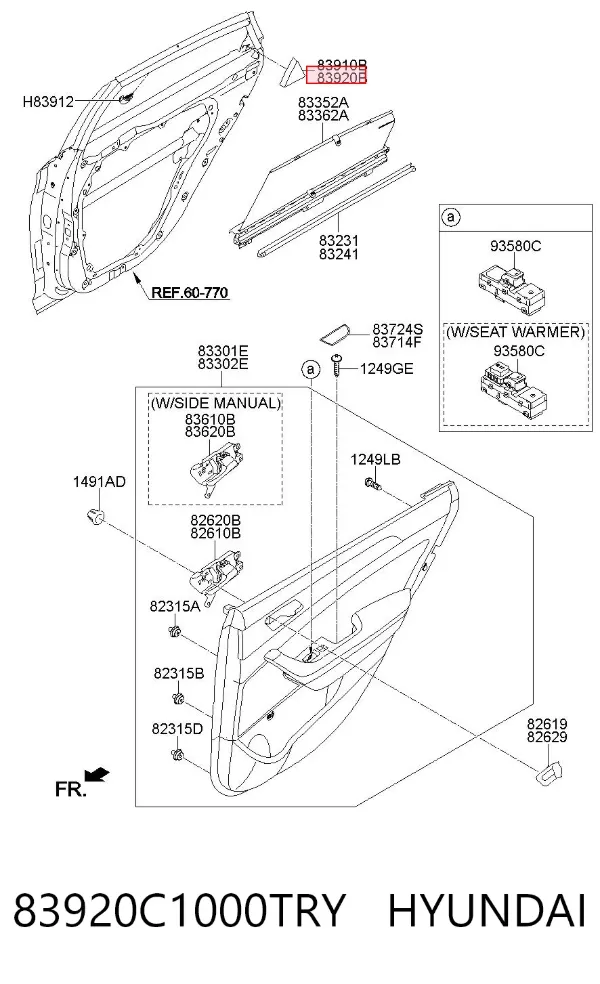  83920C1000TRY Hyundai/Kia
