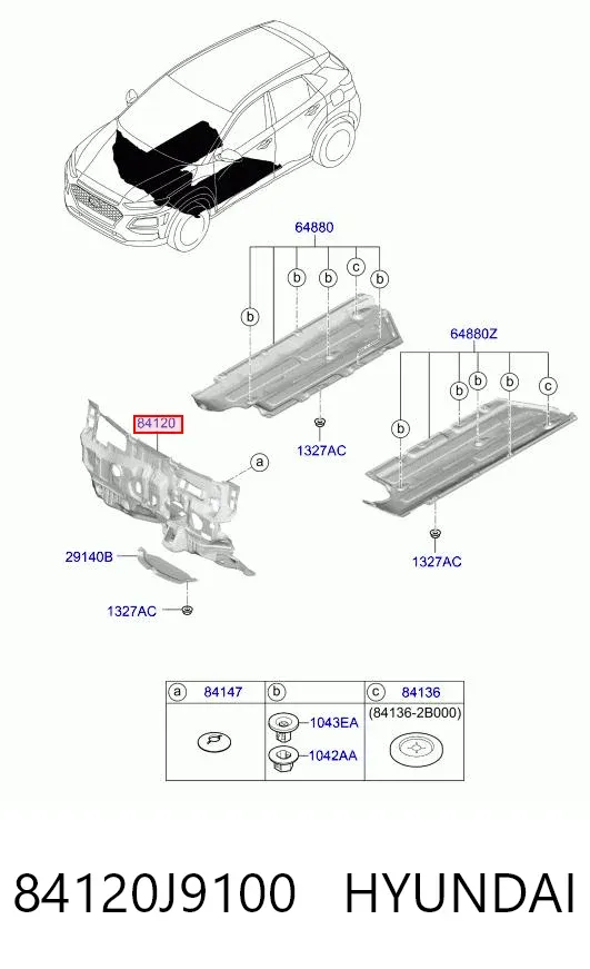 84120J9100 Hyundai/Kia