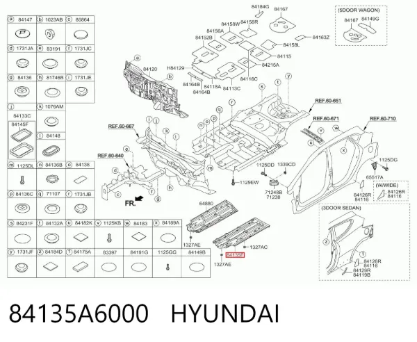  84135A6000 Hyundai/Kia