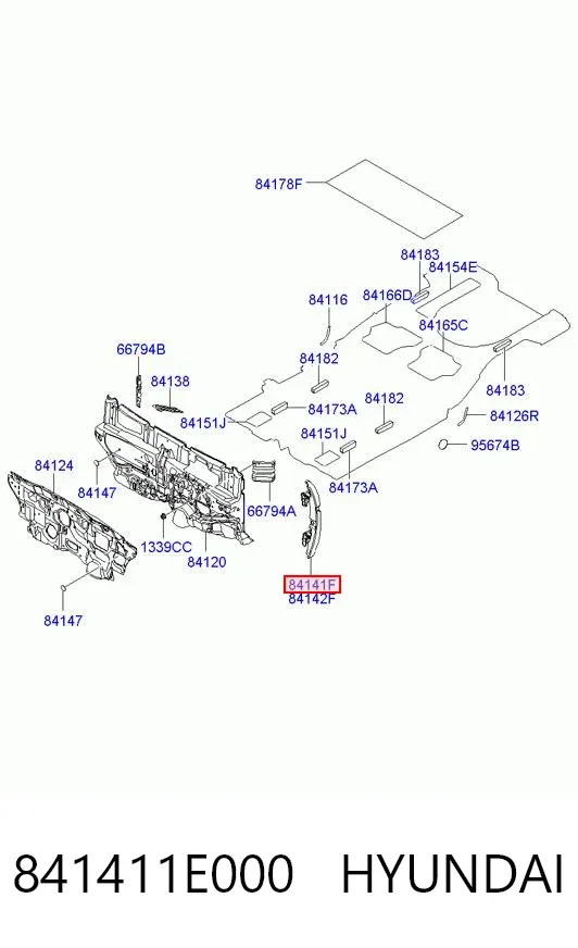  841411E000 Hyundai/Kia