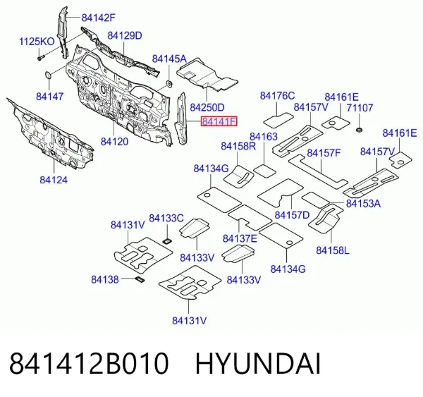  841412B010 Hyundai/Kia