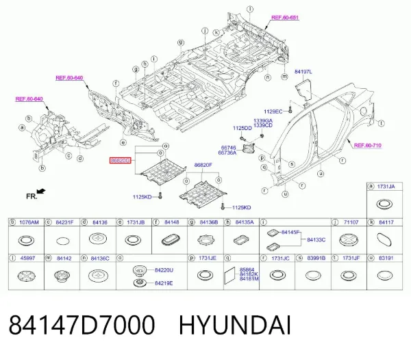  84147D7000 Hyundai/Kia