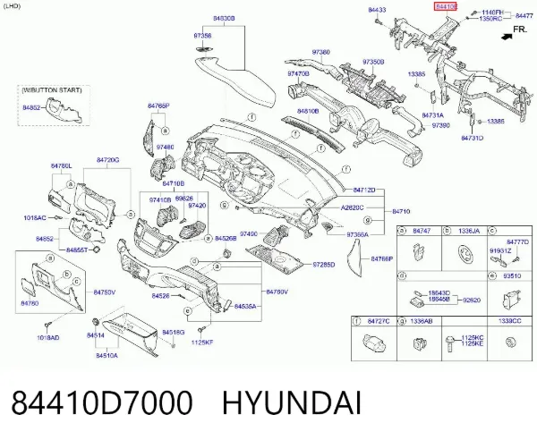  84410D7000 Hyundai/Kia