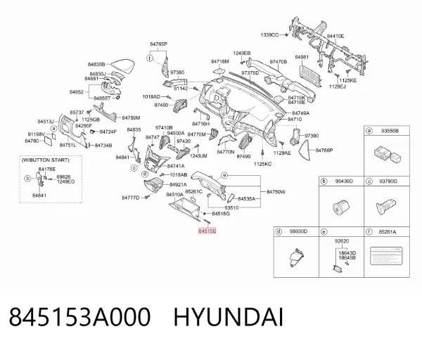 845153A000 Hyundai/Kia