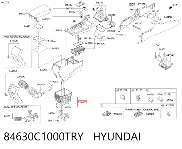  84630C1000TRY Hyundai/Kia