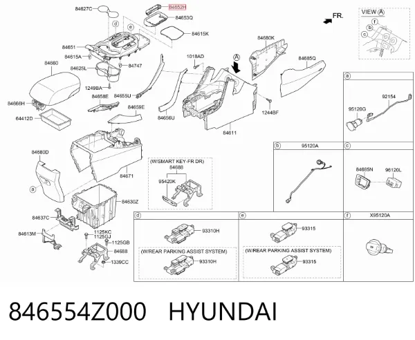  846554Z000 Hyundai/Kia