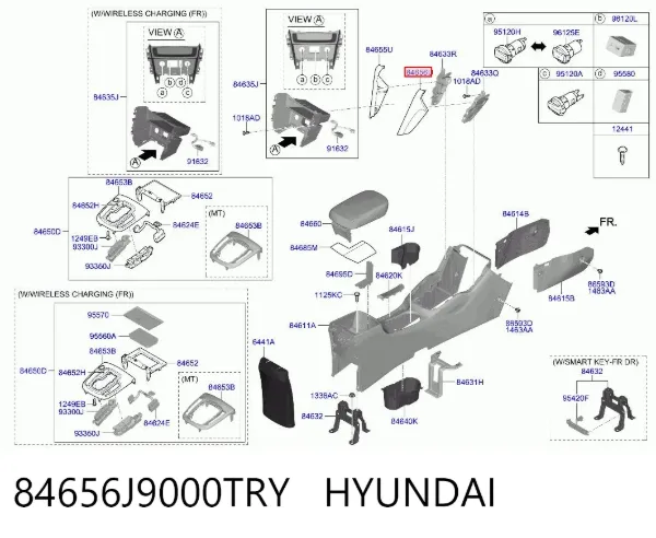  84656J9000TRY Hyundai/Kia