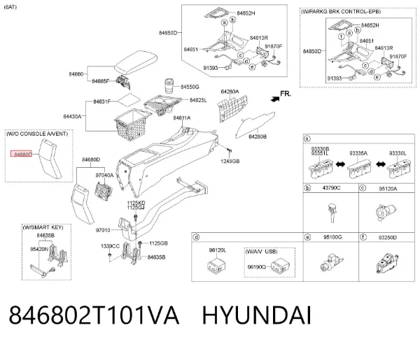  846802T101VA Hyundai/Kia