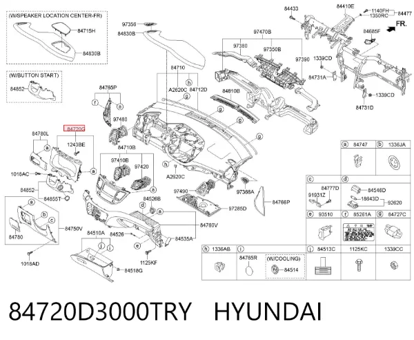 84720D3000TRY Hyundai/Kia