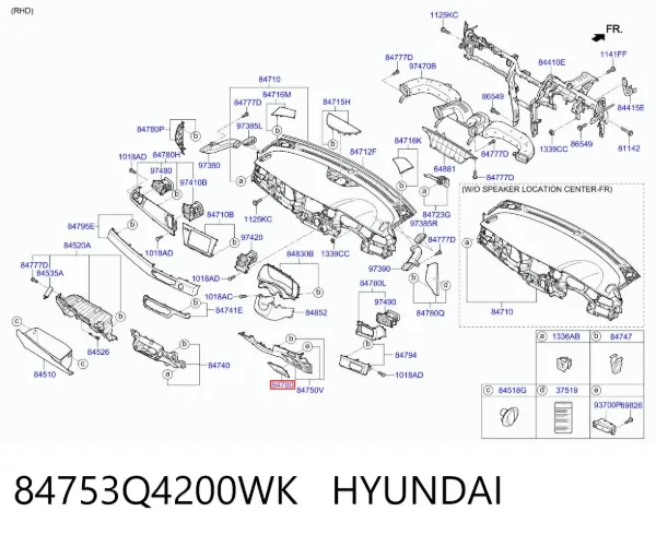  84753Q4200WK Hyundai/Kia